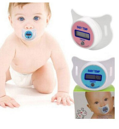 Baby LCD Digital Mouth Nipple Pacifier