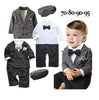 Gentleman Bow Ties Rompers +Jackets Suit