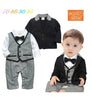 Gentleman Bow Ties Rompers +Jackets Suit