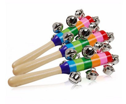 Colorful Word Rattles Baby Toy Juguetes Bebe