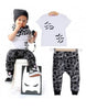 Top T-shirt Pants Outfits Baby Suit